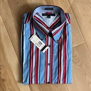 Tommy Hilfiger Men's Multicolor Striped Shirt